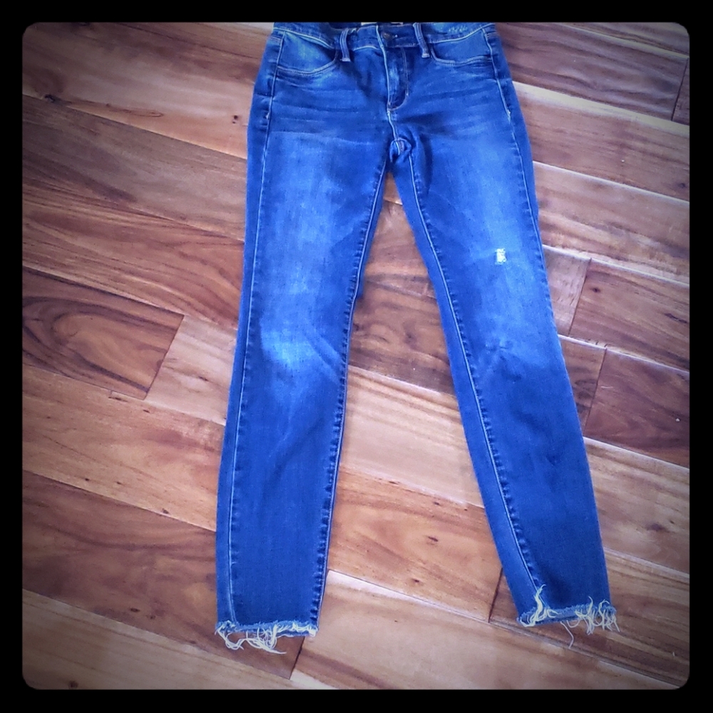 PACSUN distressed Ankle jeggings sz 24